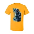 thumbnail image 2 of Wild Bobby, Werewolf Woods in the Night Scary Horror, Pop Culture, Men Graphic Tees, Gold, X-Large, 2 of 3
