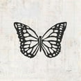 thumbnail image 3 of Prahl, Courtney 12x12 Black Modern Framed Museum Art Print Titled - Butterfly Stamp BW, 3 of 5