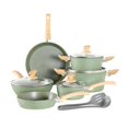 thumbnail image 1 of Juego de utensilios de cocina Kitchen Academy Induction, 12 piezas, color verde, 1 of 7