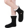 thumbnail image 4 of Winter Womens Warm Fluffy Slipper Socks, Soft Cozy Fuzzy Christmas Sock with Non-Slip Grippers for ladies Gifts, 4 of 7