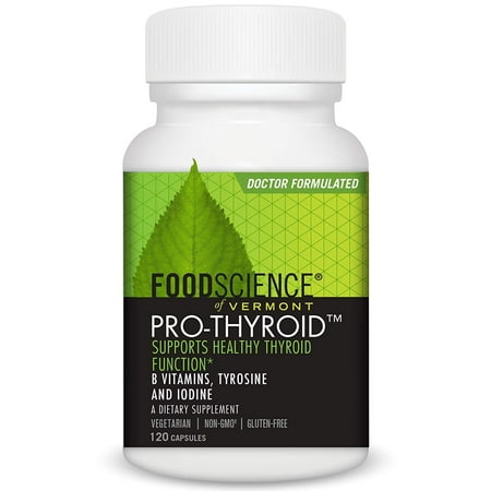 Foodscience Of Vermont Thyroid Basics Vegetarian Capsules - 120 Ea