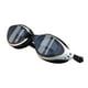 thumbnail image 5 of Gafas de natación con correa ajustable, protección ocular profesional para adultos, resistentes al agua. Blanco negro, 5 of 8