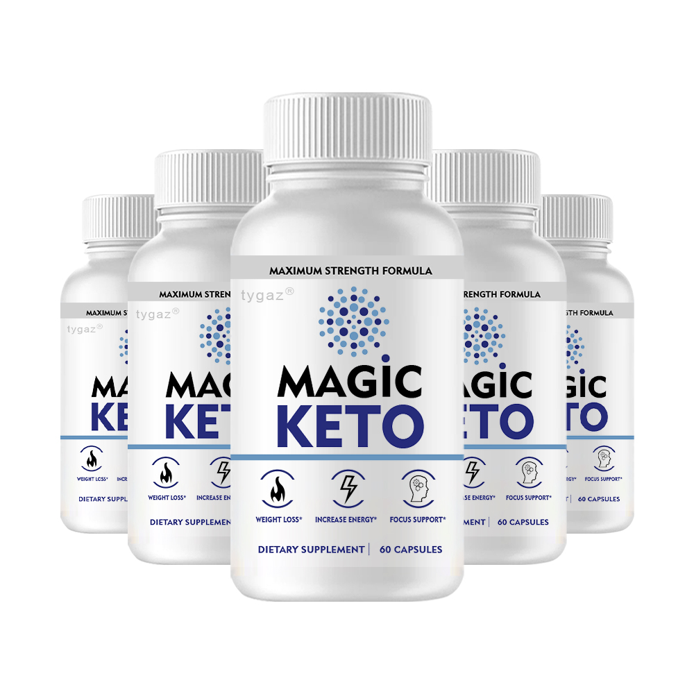 (5 Pack) Magic Keto Magic Keto Maximum Strength Formula