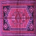 thumbnail image 1 of Ahgly Company Indoor Square Persian Purple Traditional Area Rugs, 3' Square, 1 of 4