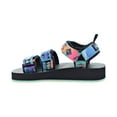 thumbnail image 4 of Fila Drifter DNS '90s Hiking Men's Sandals Black-Electric Purple-Red Orange 1sm00825-028, 4 of 6