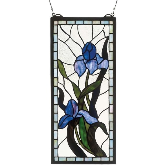 9 in. Iris Window Panel