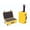 Yellow, variant on Seahorse 920 Wheeled Case with Foam- Black