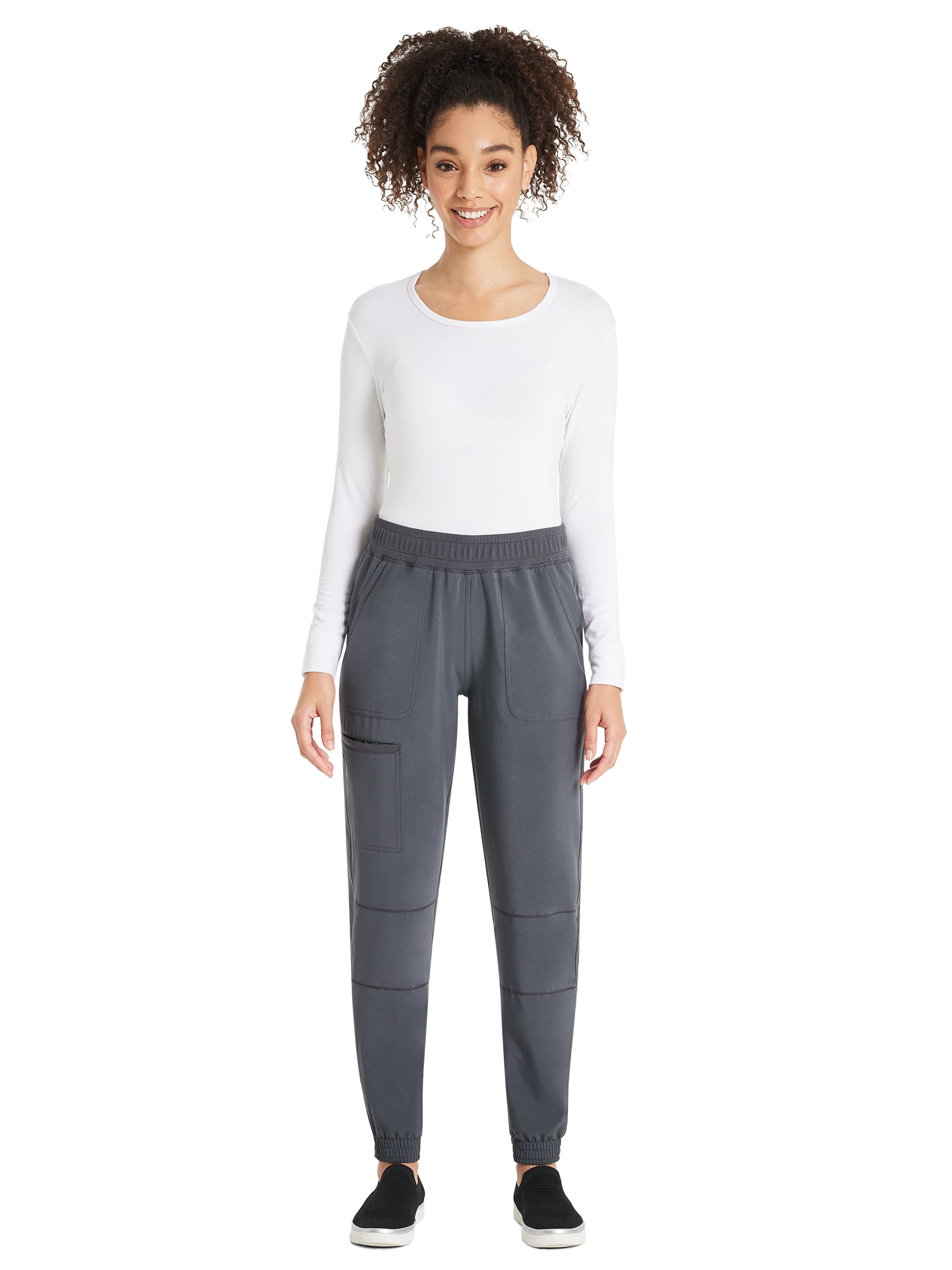 Scrubstar Women's Antimicrobial Premium Performance Yoga Waistband Jogger, Sizes XS-3XL