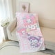 thumbnail image 5 of Toalla de playa Kawaii My Melody Kuromi Cinnamoroll, Toalla de baño bonita con forma de corazón de chica de Anime de dibujos animados para niños, para piscina, viajes, Yoga, 5 of 6