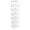 White, variant on Canddidliike 6-Tier Corner Shelf, Narrow Etagere Bookshelf Storage Rack, Bookshelf for Indoor as Home, Brown