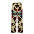 thumbnail image 4 of Pantalones largos para hombre, cintura elástica, transpirables, cómodos, suaves, informales, de playa, de poliéster., 4 of 5