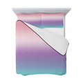 thumbnail image 7 of Pink Purple Teal Ombre Cream Twin XL Size Down Alternative Comforter,Lightweight Comforter Quilt Bedding Set with Pillow Shams Modern Abstract Art Aesthetics Bed Comforter Duvet Insert 68"x98", 7 of 7