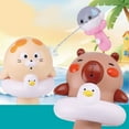 thumbnail image 2 of URTERYSER Cartoon Capybara Water Toy Capybara Effect High Capacity Squirter Toy Water Guns for Pool Beach Fun Color 3, 2 of 9