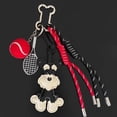 thumbnail image 3 of Lovely Schnauzer Keychain Puppy Keyring Accessory Lightweight Bag Hanging Decors, 3 of 9