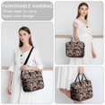 thumbnail image 6 of Brown and Pink Of Leopard Print Womens Lunch Box for Work,Insulated Large Lunch Bag for Tween and Teen,Loncheras Para Mujer,Leakproof Adult Lunch Bag for Work,Beach,Travel,Picnic,Camping, 6 of 7