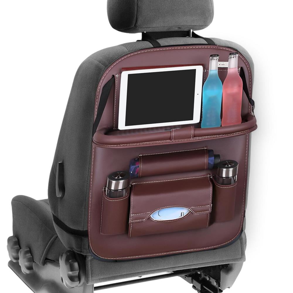 Tohuu Backseat Organizer Passenger Seat Storage Bag Universal Car Seat