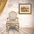 thumbnail image 3 of Hardy, Heywood 14x12 Gold Ornate Wood Framed with Double Matting Museum Art Print Titled - Corn Stooks by Bray Church, 1872, 3 of 4