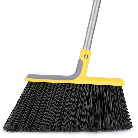 KeFanta Outdoor Commercial Broom with Adjustable Handle, 14"W X 58"l