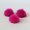 Dark Pink, variant on DIY plush ball 15 pieces Pink, 3.15-inch craft fur ball, used for knitting accessories, keychains and bag accessories, craft decoration