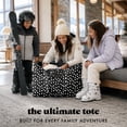 thumbnail image 3 of Fit + Fresh All The Things XL Tote Bag, Travel & Overnight Bag, White Dot, 3 of 11