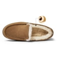 thumbnail image 3 of Womens Indoor/Outdoor Basic Memory Foam Moccasin Slipper, 3 of 12