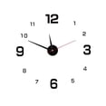 thumbnail image 2 of Reloj de Pared Bewildely Decoración del Hogar Negro, 2 of 6