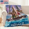 thumbnail image 3 of Moana 2 anti-pilling, suave, ligera, esponjosa y acogedora de lujo para hogar y cocina – Perfecta para niños y adultos,100X80cm, 3 of 6