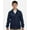 Navy, variant on Youth 8 oz. Full-Zip Fleece - HUNTER - S