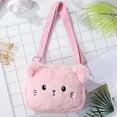 thumbnail image 2 of Bolso de peluche, bolso kawaii, lindo bolso de hombro para niña, bolso de hombro para niña, bolso de almacenamiento para teléfono, bolso cruzado para niña, 2 of 7