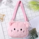 thumbnail image 2 of Bolso de peluche, bolso kawaii, lindo bolso de hombro para niña, bolso de hombro para niña, bolso de almacenamiento para teléfono, bolso cruzado para niña, 2 of 7