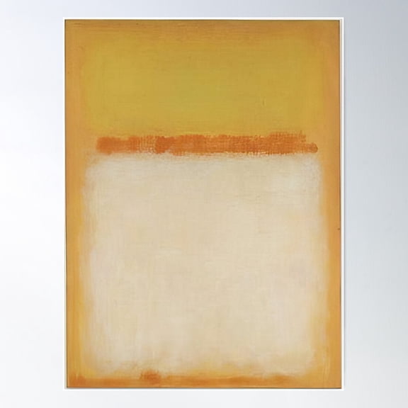 Mark Rothko - Untitled - 1955 Poster Wall Art, Modern Wall Decor For Living Room Bedroom, 24x36 UNFRAMED