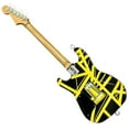 thumbnail image 2 of Guitarra miniatura AXE HEAVEN EVH Black & Yellow Van Halen, 2 of 3