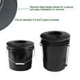 thumbnail image 2 of 6 Inch Net Pots for 5 Gallon Bucket Wide Lids (5 Pack), Net Cups for Hydroponics Bucket Lids, DWC Basket Lids for Bucket, 2 of 8