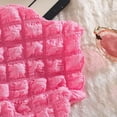 thumbnail image 4 of Girls Outfits Clothes Popcorn Top 3D Floral Skirt Elegant Includes Crossbody Sets Workout Clothing, 4 of 9