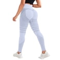 thumbnail image 2 of Resicozy 3D Cellulite Leggings for Women Compression High Waisted Compression Leggings Butt Lifting Workout Leggings Light Purple 4XL, 2 of 7