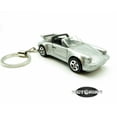 thumbnail image 1 of Keychain Porsche 911 Targa Grey Gray Convertible Car Rare Novelty 1:64 Diecast, 1 of 4