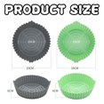 thumbnail image 2 of Square silicone Air Fryer Liner - Reusable Air Fryer - Air Fryer Accessories, 2 of 5