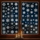 thumbnail image 4 of Nvzi 93 piezas de calcomanías navideñas para ventanas de vidrio, 9 hojas de calcomanías navideñas para ventanas,decoraciones de invierno, estilo flash, C, 4 of 4