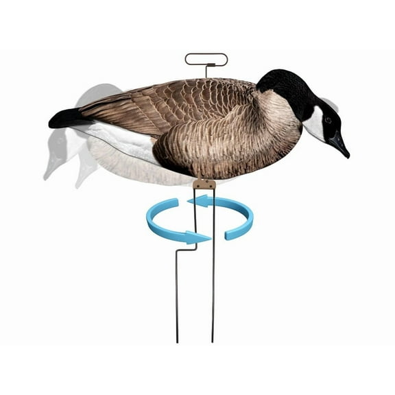 Higdon FLATS Motion Silhouette Goose Decoys Stakes 12PK