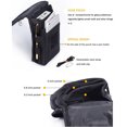 thumbnail image 4 of Unisex Multi Pockets Phone Holder Belt Waist Bag Fanny Pack with Neck Strap, 4 of 7