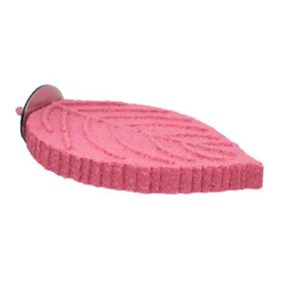 Percha para loros, jaula para pájaros, percha de resina, juguete para pies de agapornis, guacamayos, pinzones, cotorras Rosa