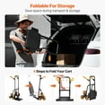 thumbnail image 6 of Stair Climbing Cart Heavy Duty Folding Hand Truck Dolly 440 lbs 6 Wheels, 6 of 12