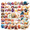 5A, variant on Cartoon Snail Theme Stickers, Waterproof Snail Theme Sticker for Water Bottle Laptop Phone Cases Planner Skateboard Luggage Helmet Party Favor Decor, Ideal for Adults Teens Teacher Rewards