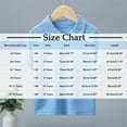 thumbnail image 3 of Teens T-Shirts Short Sleeve Golf Shirts Size 4-13 Boys & Girls Casual Solid Color Pullover Comfort Collared Athletic Workout Tees Tops, 3 of 3