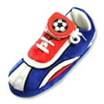 thumbnail image 2 of Sneak Freak - Ladies and Mens Sneaker Slipper 19865-X-Small blue soccer, 2 of 2