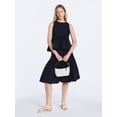 thumbnail image 2 of Free Assembly Women's Pintuck Knee Length Skirt, Sizes XS-XXL, 2 of 5