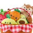 thumbnail image 4 of Spark.Create.Imagine Plush Picnic Playset, 7 Pieces, 4 of 9