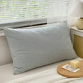 thumbnail image 4 of Descuentos Relámpago, Protector de almohada de satén suave y silencioso, eficaz resistencia a las motas, funda de almohada que se mantiene en su lugar, adecuada para familias e invitados Akmoler, 4 of 7