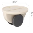 thumbnail image 4 of 12Pcs Self-Adhesive Wheels Portable Storage Box Caster Punch-free Scroll Wheel, 4 of 6