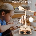 thumbnail image 3 of Modelo de paleta de viento para niños, Kit de experimentos de dirección DIY, juguetes científicos para estudiantes de escuela Tmvgtek juguetes de los niños, 3 of 9